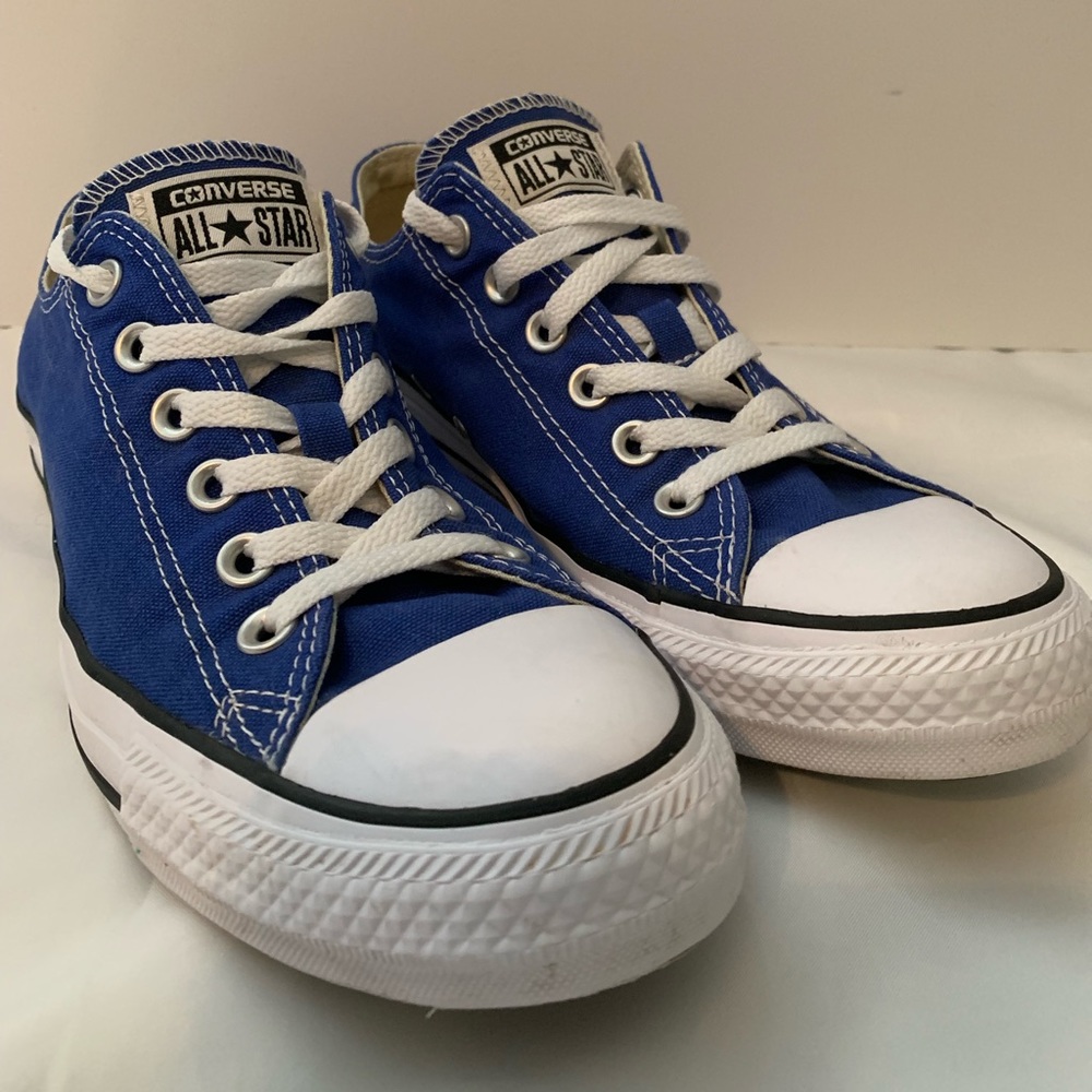 Blue Converse Sneakers